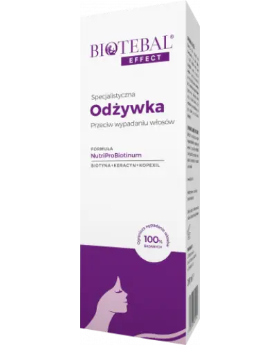 Biotebal Effect odżywka przeciw wypadaniu włosów, 200 ml  - Wzmacnia i odżywia włosy