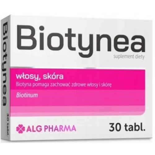 Biotynea, 30 tabletek - Biotyna w tabletkach