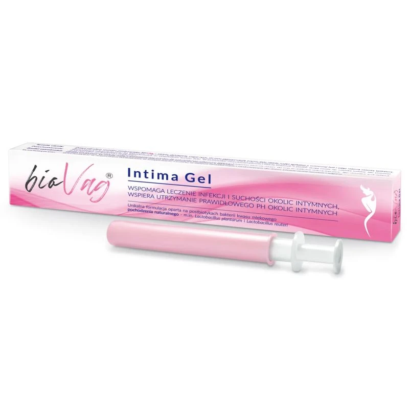 BioVag Intima Gel, krem–żel 5 ml - Nawilża okolice intymne, łagodzi objawy swędzenia i pieczenia