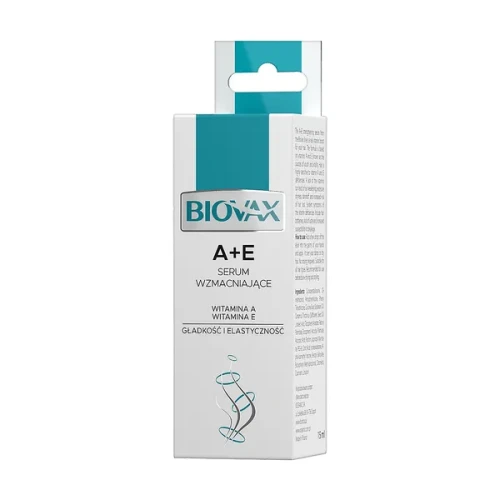 Biovax Serum wzmacniające z vit. A + E, 15 ml - Serum wzmacniające do włosów z witaminami A i E