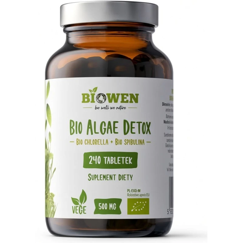 Bio Algae Pro Biowen Bio Algae Detox, 240 tabletek - cena, opinie - Centralna Apteka ...