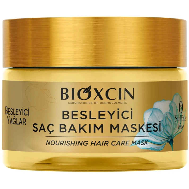 Bioxcin Kwiatowa Odżywcza maska ​​do włosów, 225 ml - Intensywne nawilżenie i regeneracja włosów