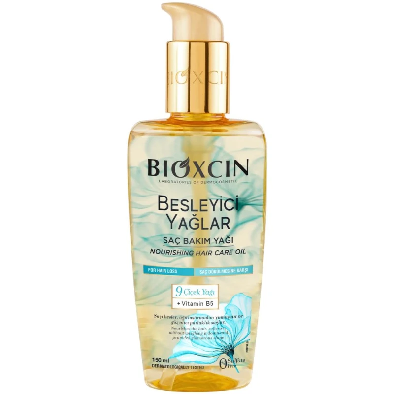 Bioxcin Kwiatowy Odżywczy olejek do pielęgnacji włosów, 150 ml - Do włosów suchych i zniszczonych