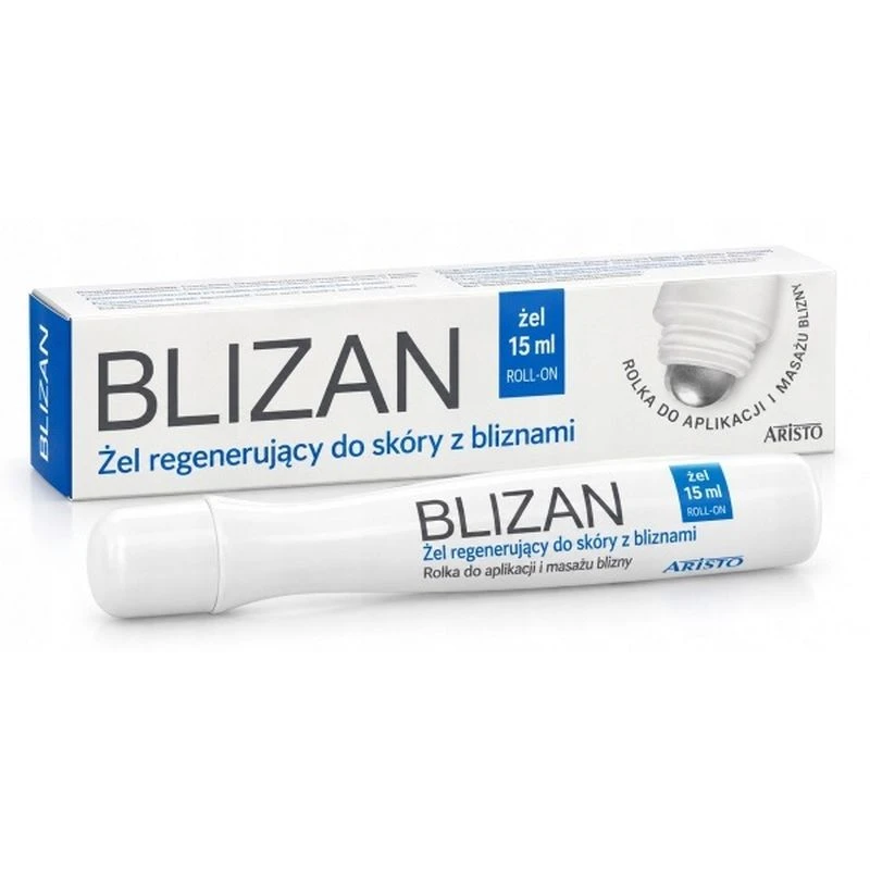 Blizan Żel regenerujący do skóry z bliznami roll-on, 15 ml