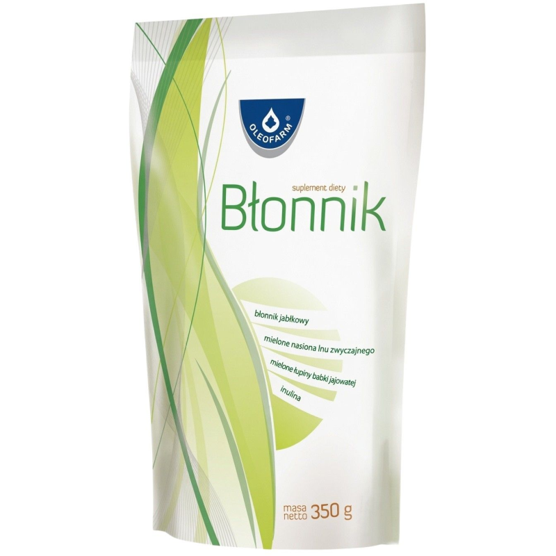 Błonnik Oleofarm, 350 g - Z lnem, babką jajowatą i inuliną
