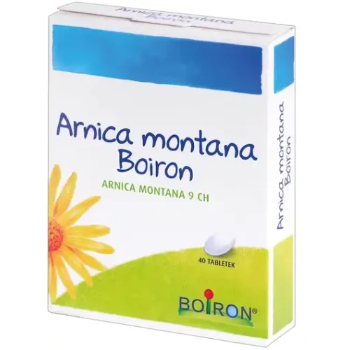 Boiron Arnica Montana, 40 tabletek - Na urazy, siniaki, stłuczenia, krwiaki i zmęczone mięśnie