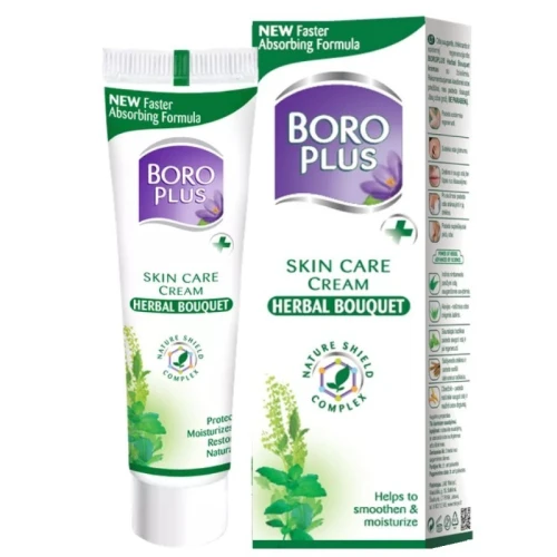 Boro Plus Ajurwedyjski krem do ciała Herbal, 25 ml - Intensywna regeneracja i ochrony skóry