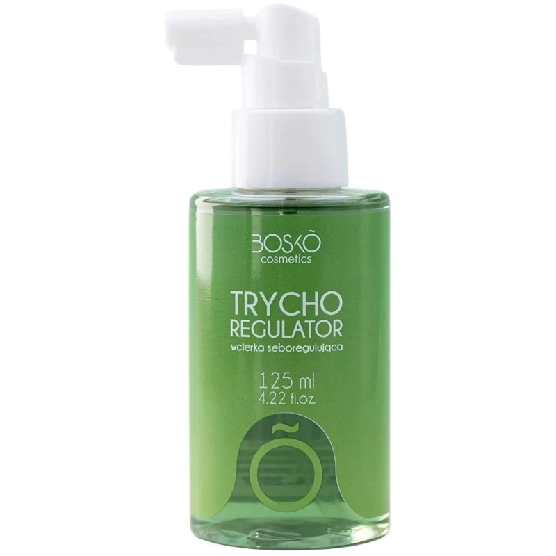 Bosko Cosmetics Trychoregulator Wcierka seboregulująca, 125 ml - Do przetłuszczającej się skóry głowy