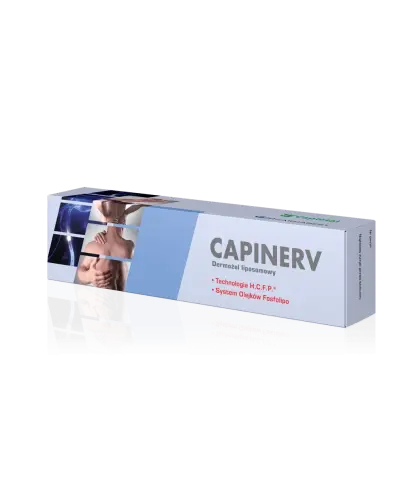 Capinerv Dermożel liposomowy, 50 ml - Z aktywnymi składnikami pochodzenia naturalnego
