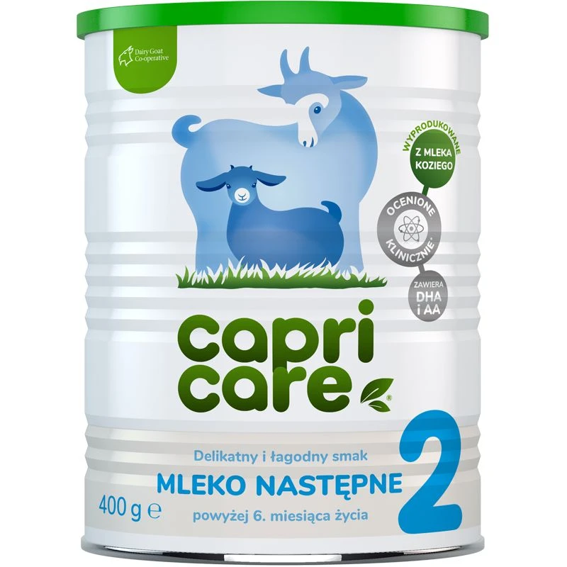 Capricare 2 Mleko następne dla dzieci, 800 g - Powyżej 6.miesiąca życia 