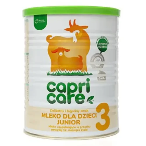 Capricare 3 Junior Mleko dla dzieci powyżej 12 miesiąca, proszek, 800 g - Mleko uzupełniające przeznaczone dla dzieci w wieku powyżej 12. miesiąca 