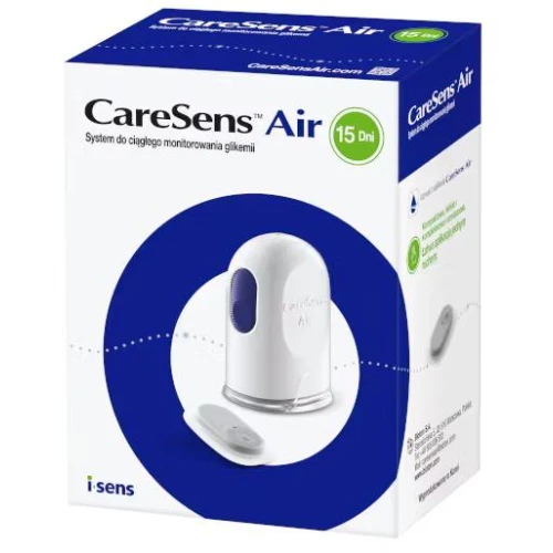 Bioton CareSens Air, system do ciągłego monitorowania glikemii, 1 sztuka - Sensor do mierzenia cukru bez nakłuwania