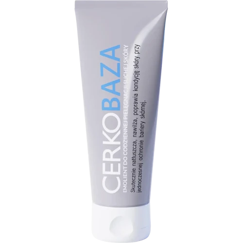 Cerkobaza, emolient do codziennej pielęgnacji suchej skóry, 125 ml - Krem natłuszczający z masłem shea