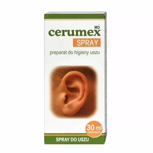 Cerumex MD spray, 30 ml - Do usuwania woskowiny usznej