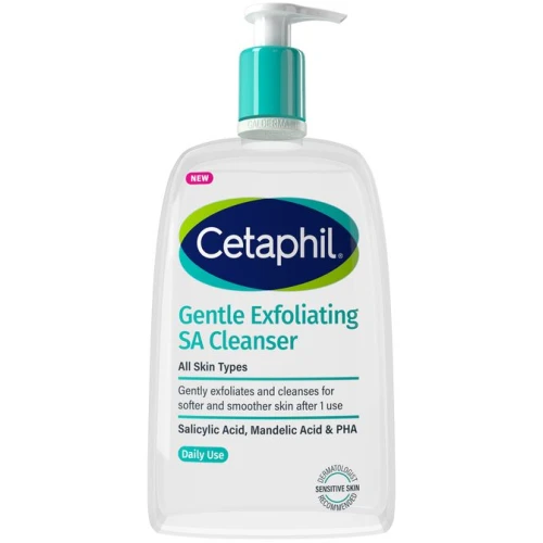 Cetaphil Łagodny złuszczający żel do mycia z kwasem salicylowym, 236 ml - Złuszczanie i redukcja niedoskonałości skóry