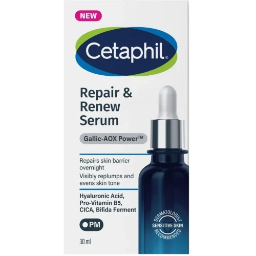 Cetaphil Odbudowujące Serum naprawcze, 30 ml - Regeneracja skóry i odbudowa bariery ochronnej
