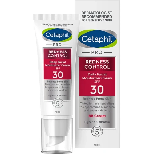 Cetaphil Pro Redness Control SPF 30, krem na dzień, 50 ml - Z filtrem SPF 30 do skóry z trądzikiem różowatym