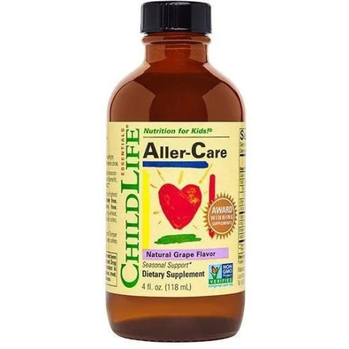 Child Life Aller-Care, 118 ml - Multiwitaminy dla dzieci wspierające odporność i prawidłowy rozwój