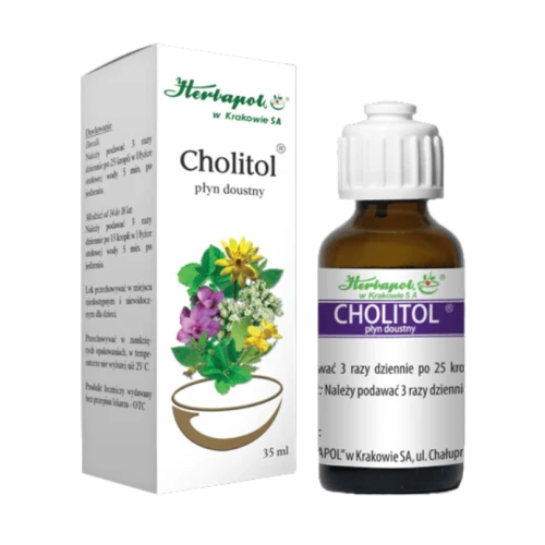 Cholitol Płyn doustny, 35 ml - Lek na niestrawność