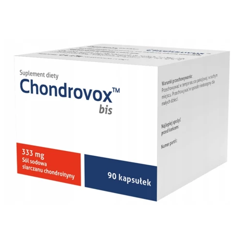 Chondrovox Bis, 90 kapsułek - Z chondroityną, która wspiera zdrowie i kondycję stawów