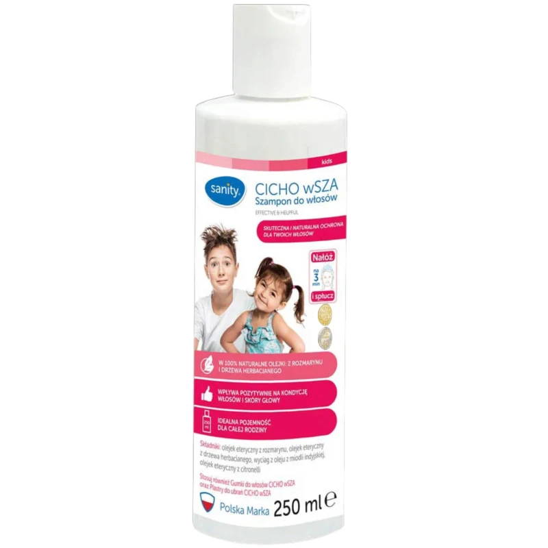 Cicho Wsza Szampon do mycia włosów, 250 ml - Dla dzieci powyżej 3. roku życia