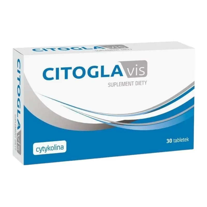 Citogla Vis, 30 tabletek - Z cytykoliną na poprawę widzenia