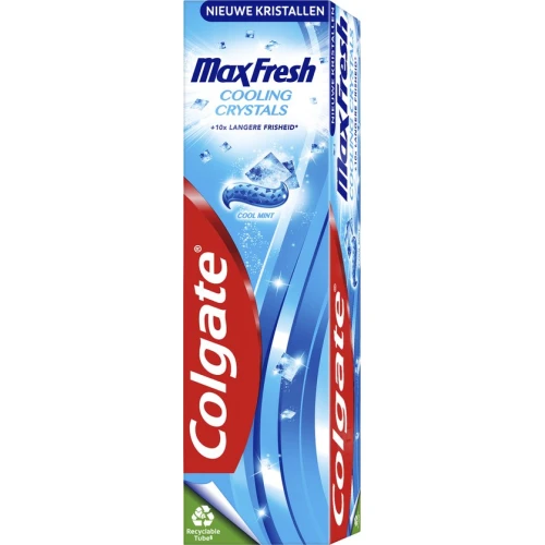 Colgate Max Fresh pasta do zębów, 75 ml - Z kryształkami miętowymi i ochroną przed próchnicą