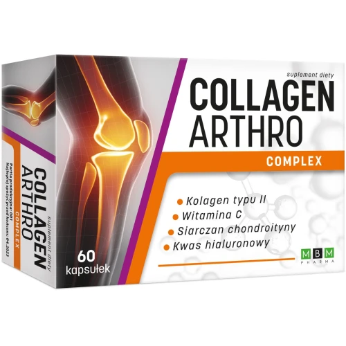 Collagen Arthro Complex, 60 kapsułek - Kompozycja składników wspierających zdrowie stawów