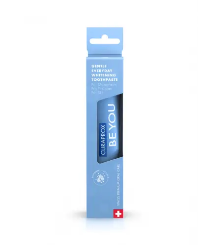 Curaprox Be You Blue Pasta do zębów jeżyna + lukrecja, 60 ml - Z fluorem i wybielającymi enzymami