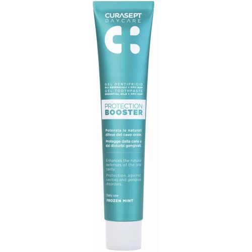 Curasept Daycare Protection Booster Frozen Mint Pasta do zębów, 75 ml - Wzmacnia szkliwo i chroni przed próchnicą