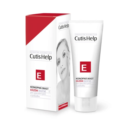 CutisHelp E maść konopna na noc, 100 ml - Maść na egzemę
