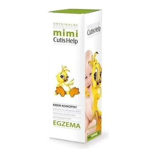 CutisHelp Mimi Egzema Krem konopny do twarzy i ciała, 75 ml