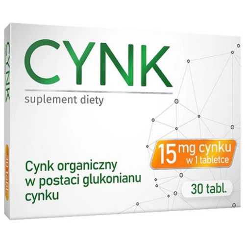 Alg Pharma Cynk, 30 tabletek - Z glukonianem cynku, który wspomaga funkcjonowanie układu odpornościowego