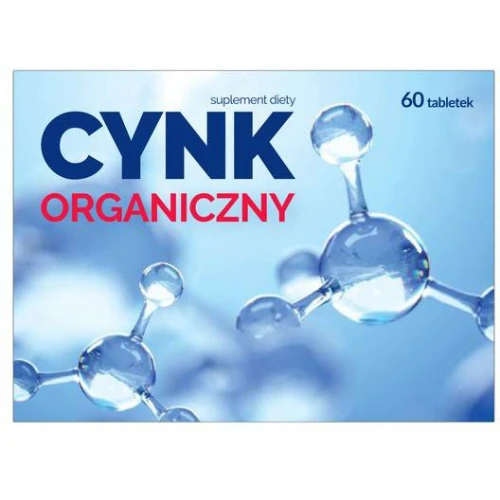 Erbafarm Cynk Organiczny, 60 tabletek - Cynk w formie dobrze przyswajalnego glukonianu