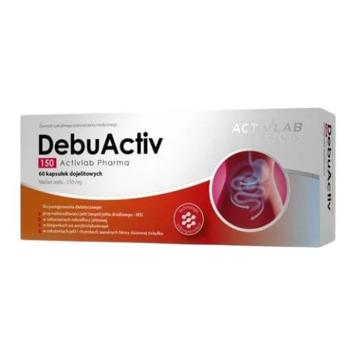 DebuActiv 150 ActivLab Pharma, 60 kapsułek - Maślan sodu w kapsułkach