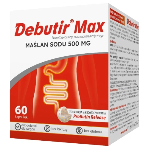 Debutir Max, 60 kapsułek