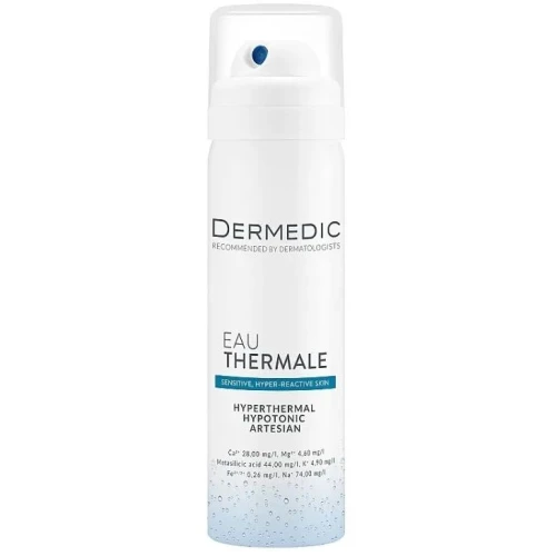 Dermedic Eau Thermale Woda termalna, 50 ml - Nawilżenie i ukojenie skóry