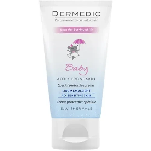 Dermedic Baby ochronny krem specjalny spf 15, 50 g - Krem od 1. dnia życia do skóry bardzo suchej i alergicznej