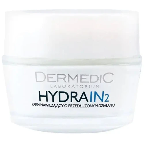 Dermedic Hydrain 2 Krem nawilżający o przedłużonym działaniu, 50 ml - Dla osób szukających długotrwałego nawilżenia i długotrwałej ochrony skóry