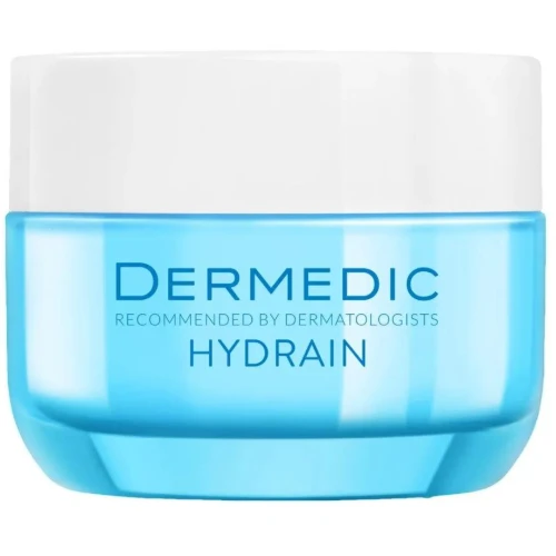 Dermedic Hydrain 3 Hialuro Krem-żel nawilżający, 50 ml - Krem-żel to 48-godzinne hipernawodnienie skóry, zawarte w lekkiej formule kremowego żelu