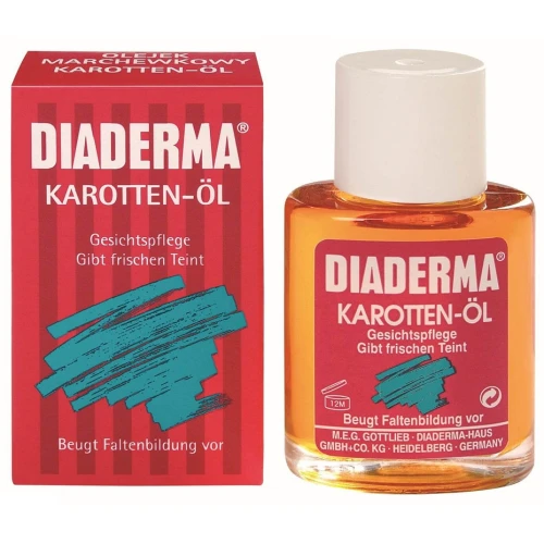 Diaderma Olejek marchewkowy, 30 ml - Naturalny sposób na opaleniznę i regenerację skóry