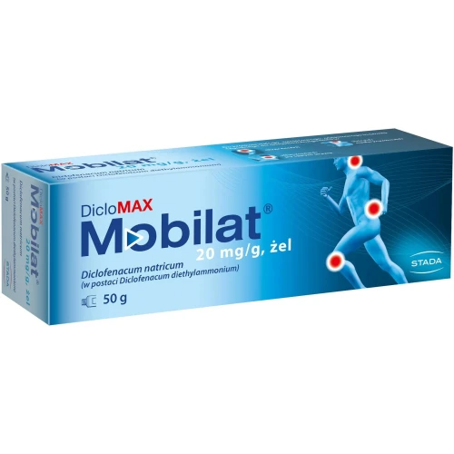 DicloMax Mobilat 23,2 mg/g Żel, 50 g - Żel przeciwbólowy z diklofenakiem