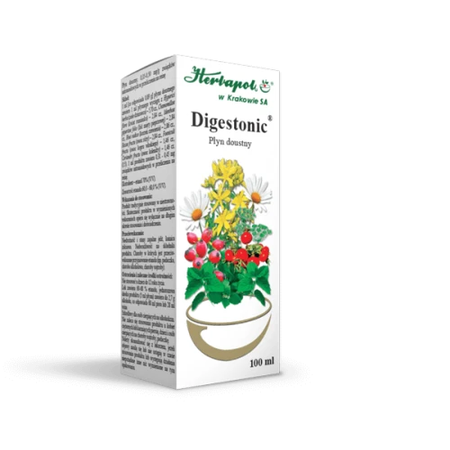 Digestonic Płyn doustny, 100 ml - Lek na niestrawność