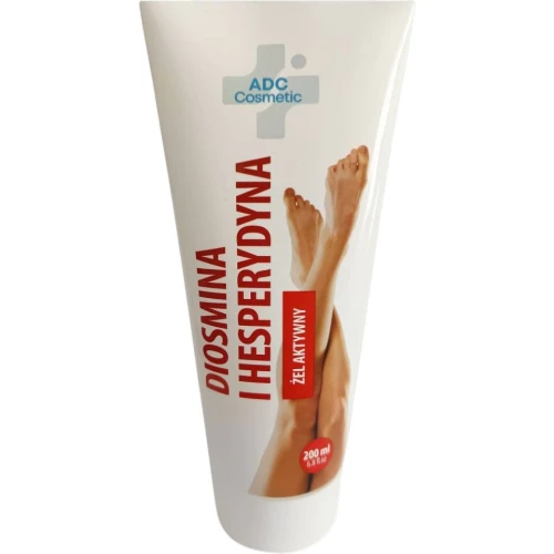 Alpha Diosmina I Hesperydyna, żel aktywny 200ml - Ulga dla zmęczonych nóg