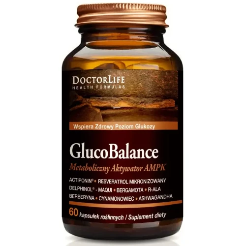 Doctor Life GlucoBalance, 90 kapsułek - Ze składnikami wspierającymi regulację poziomu glukozy we krwi