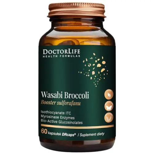 Doctor Life Wasabi Broccoli, 60 kapsułek - 21 aktywnych składników