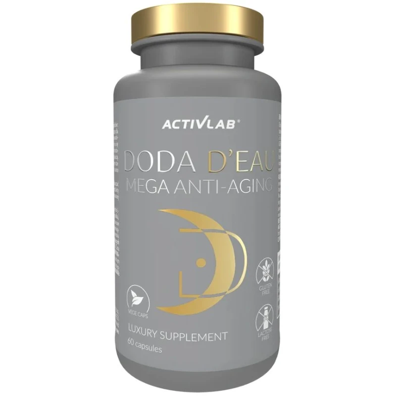 Doda D'Eau Mega Anti-Aging, 60 kapsułek - Składniki wspierające ochronę komórek przed stresem
