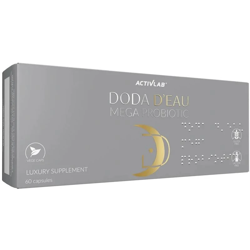 Doda D'Eau Mega Probiotics, 60 kapsułek - Synbiotyk z fruktooligosacharydami I Inuliną