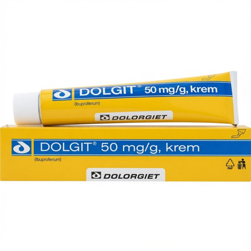 Dolgit krem, 100 g - Z ibuprofenem o działaniu przeciwbólowym i przeciwzapalnym