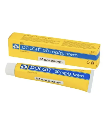 Dolgit krem, 50 g - Z ibuprofenem o działaniu przeciwbólowym i przeciwzapalnym
